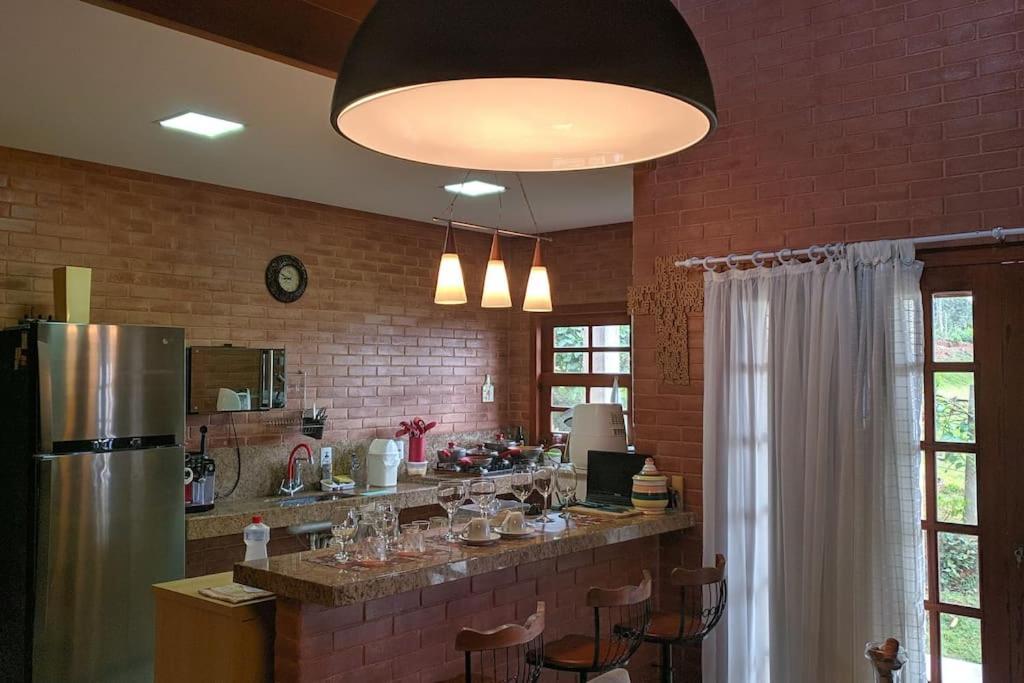 فيلا Casa Ao Lado Da Cervejaria 3 Santas No Caravaggio سانتا تيريزا المظهر الخارجي الصورة
